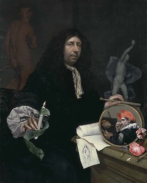 Johannes van Wijckersloot, Selbstbildnis, 1669, Maximilian Speck von Sternburg Stiftung