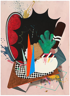 Henriette Grahnert, Stilläleiftäbel, 2017, Sammlung Hildebrand/G2 Kunsthalle, © VG Bild-Kunst Bonn, 2018, Foto: Uwe Walter